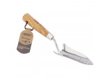 Draper Heritage Stainless Steel Transplanting Trowel with Ash Handle