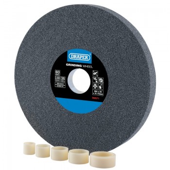 Aluminium Oxide Bench Grinding Wheel, 200 x 25mm, 60 Grit Aluminium Oxide Bench Grinding Wheel, 200 x 25mm, 60 Grit